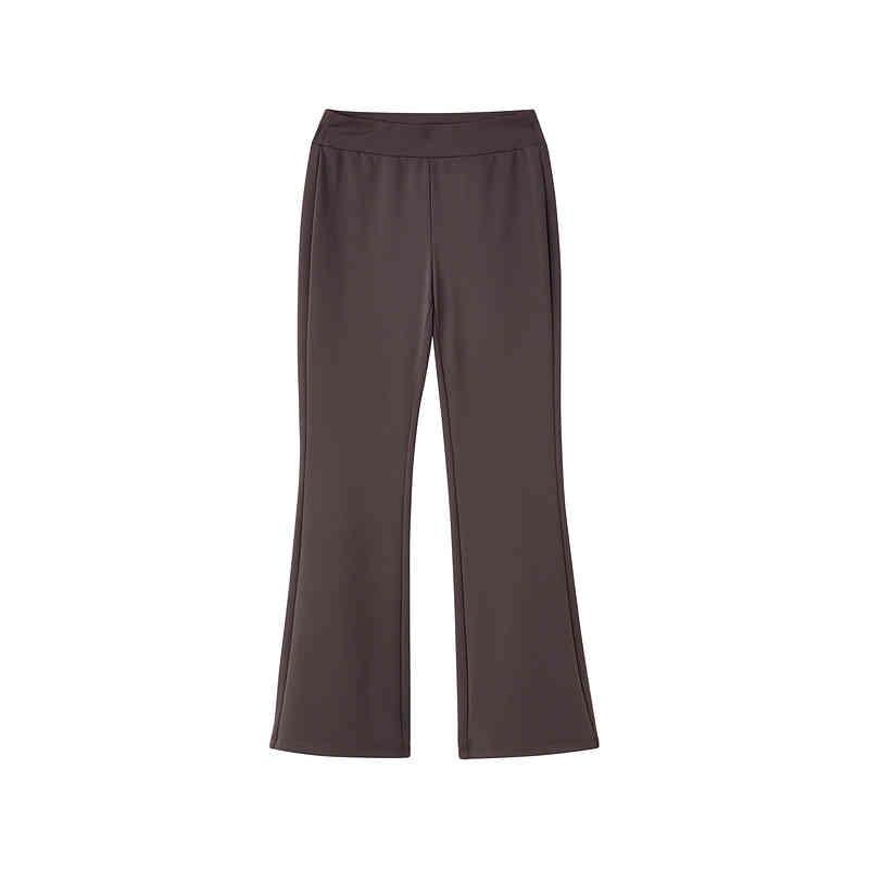 Skechers Sport Life Mountain Series Fashion Comfortable Soft Skin-Friendly Slim Fit Casual Pants Women bottoms Cocoa-Berry L424W086-04AV S