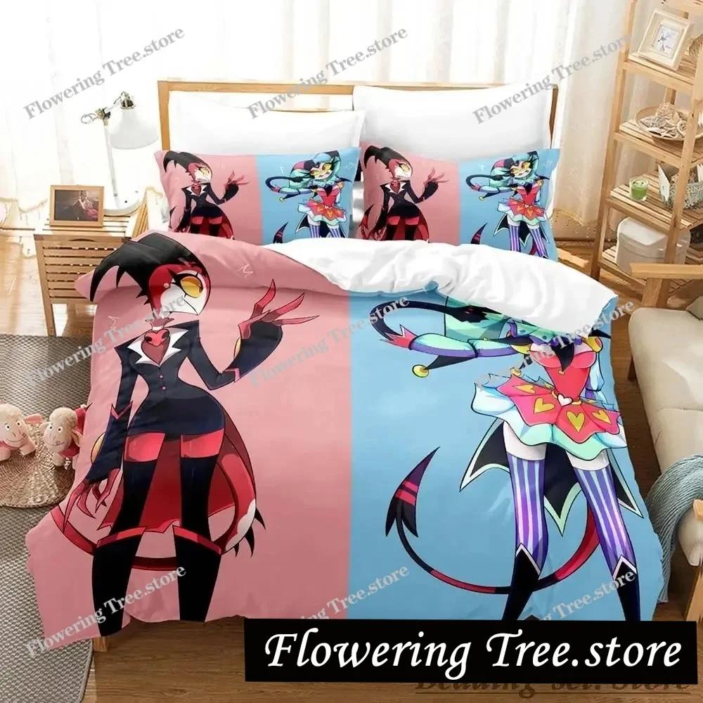 Blitzo Boss Bedding Set Single Twin Full Queen King Size Bed Set Adult Kid Bedroom Duvetcover Sets Anime parure de lit Bed