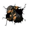 Animal Car Stickers Waterproof PVC Auto Scratch Occlude 3D Simulation Electrostatic Decal Car Window Home Decoration