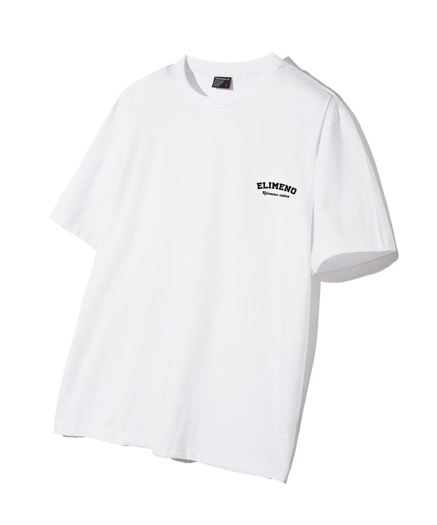 ELIMENO El Essential 210G Lettering Logo Short Sleeve T-Shirt 2 Colors