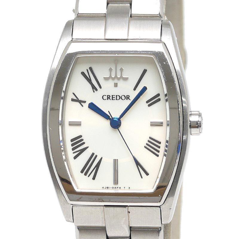 Used Seiko Credor Signo Aqua GSAS975 Ladies Watch SS