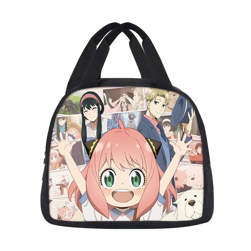 SPY × FAMILY lunchtas veelzijdig cartoon grote capaciteit nieuw item, beste cadeau voor jongens en meisjes op schoolverjaardagen