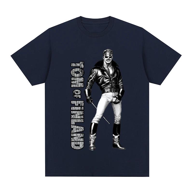 TOM OF FINLAND T-Shirt BOYFRIEND Schwul COPS Baumwolle Herren T-Shirt Neu TEE TSHIRT Damen Tops
