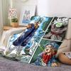 Custom 1pc Dragon Ball Z Adventure Blanket, Soft And Comfortable Blanket, Casual Warm, Camping Travel Blanket, Birthday Gift Q91236