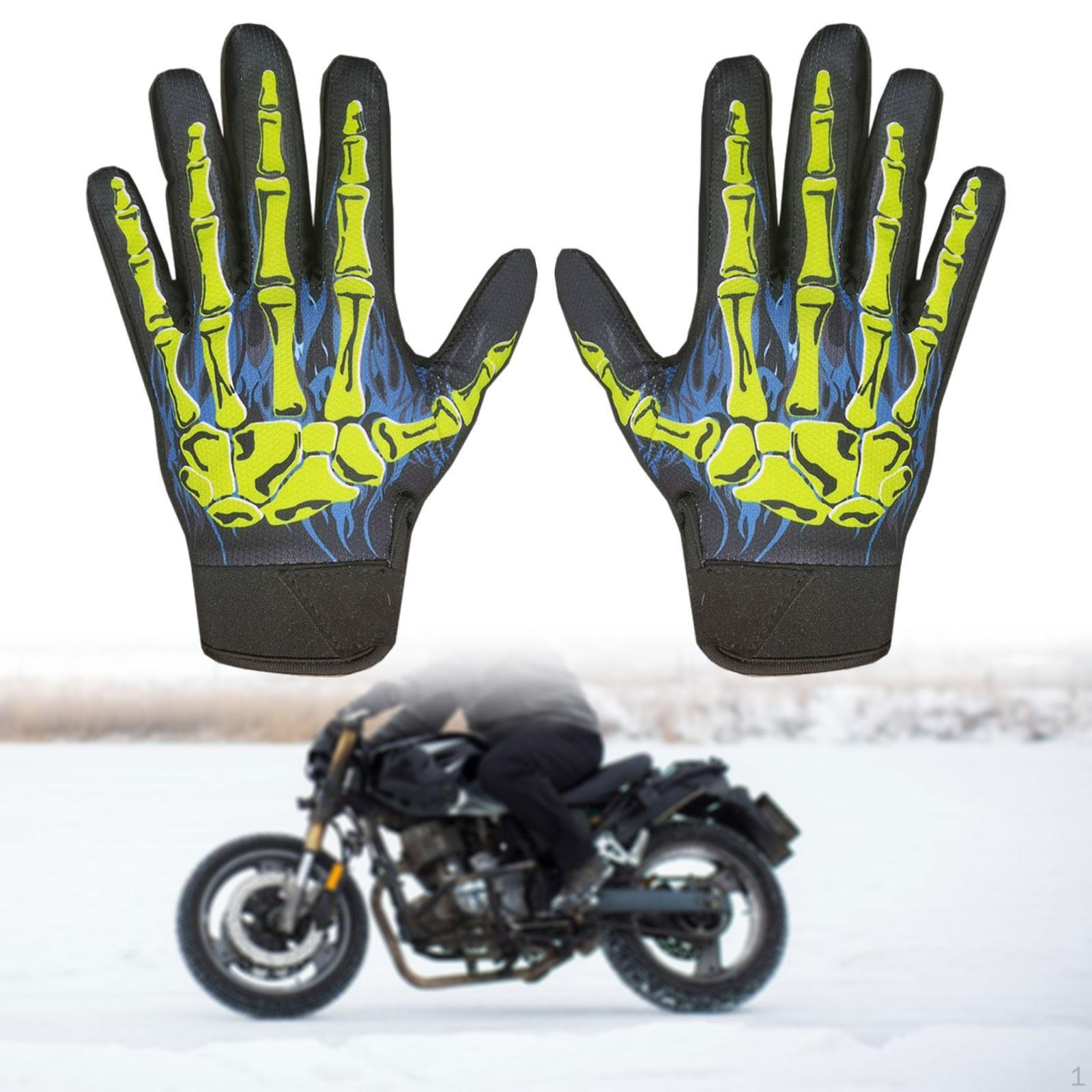 Motorcycle Gloves Cycling Mountain Bike Riding for Outdoor Activities Hiking XL