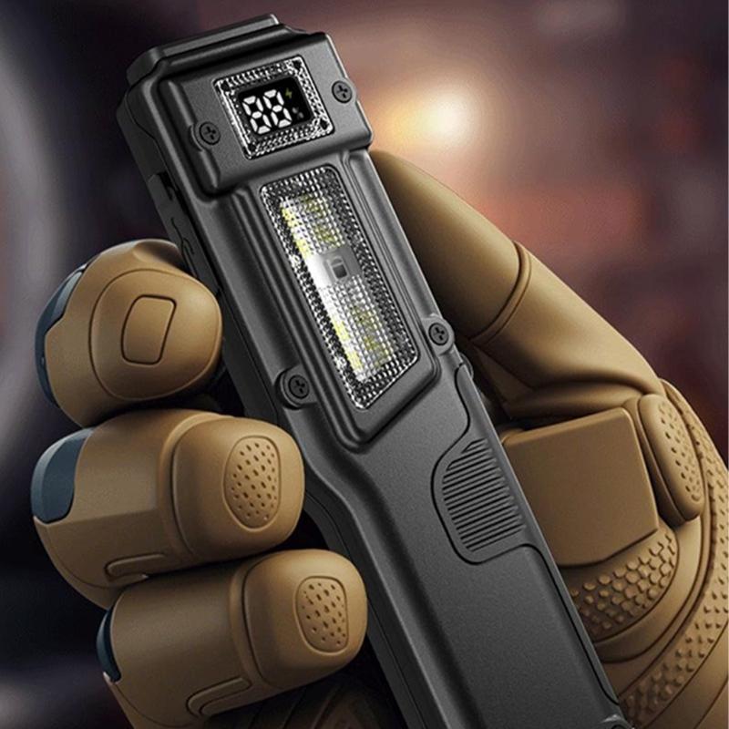 Thin Double Core Work Light with Clip On Design and Side Light Function for Enhanced Visibility In Automotive Repair