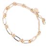 Fashionable Choker Necklace Hip Hop Geometric Pattern Alloy Necklace Clothes Accessory