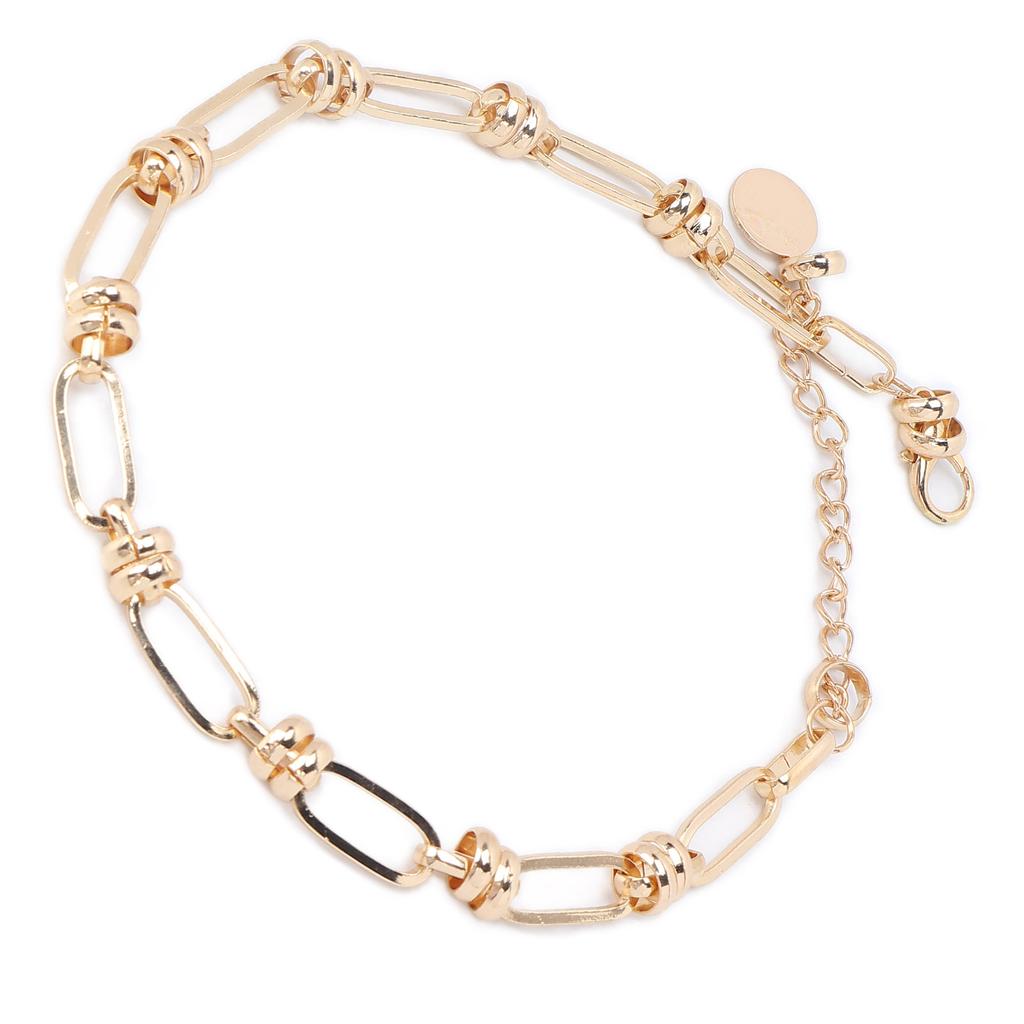 Fashionable Choker Necklace Hip Hop Geometric Pattern Alloy Necklace Clothes Accessory