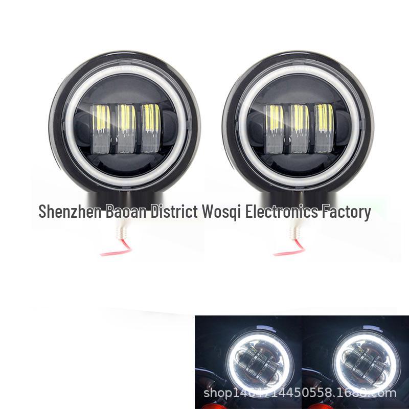 4.5-inch Harley Motorcycle Fog Light Modification Bracket and Lampshade