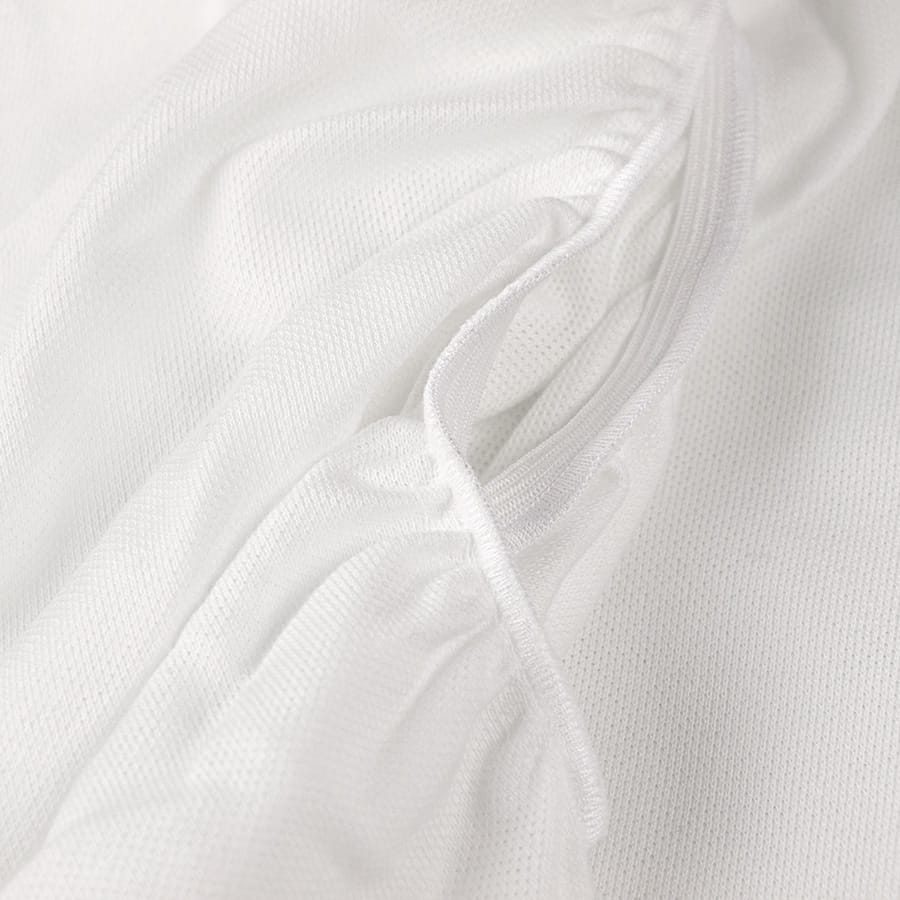 FITTED SHEET 80X200 WHITE