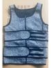 Men's Sweat-Wicking Vest: Intense Fitness Body Shaper with Double Waistband for Tummy Control and Summer Sweat Management