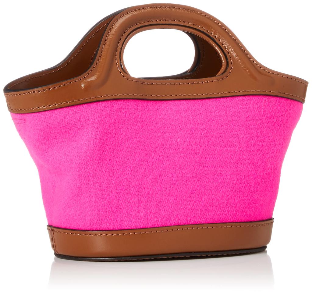 Marni Bucket Bag BMMP0096Q1 P4915 Women's FUCHSIA/MOCA [Used]