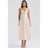 French Pastoral Style Lace Splicing Sling Dress