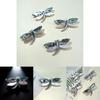 Shell Dragonfly Cartoon Brooch With Handcrafted Inlay For Girls And Women