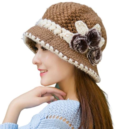 

Шляпа-ведро, популярная, с короткими полями, анти-пиллинг, элегантная, для женщин среднего возраста, утепленная, теплая, аксессуары для костюма рыбака верблюд