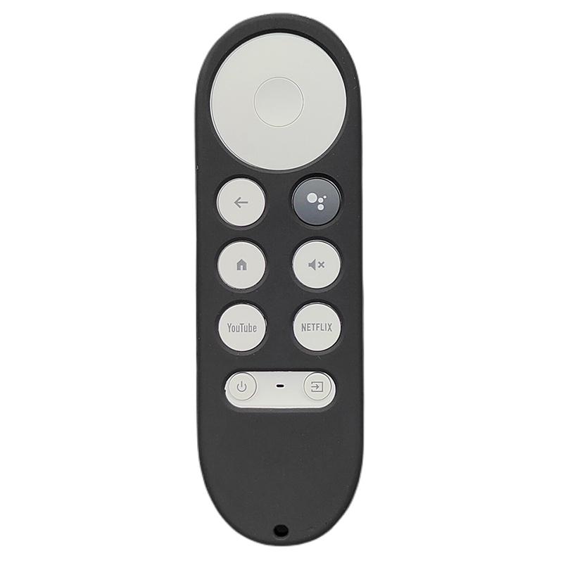 Soft Silicone Case For 2020 Google Chromecast 4K Snow Remote Protective Cover Shell Non-Slip For Chromecast Smart Tv Remote