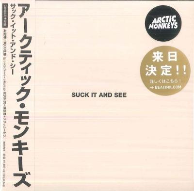 

CD ARCTIC MONKEYS Suck It And See UHQCD BRC720 DOMINO 2023 Japan Obi Rock