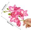Orchid Flower Fairy Hairpins Artificial Flowers Spring Summer Hair Clips Wedding Party Photography Hair Accessories