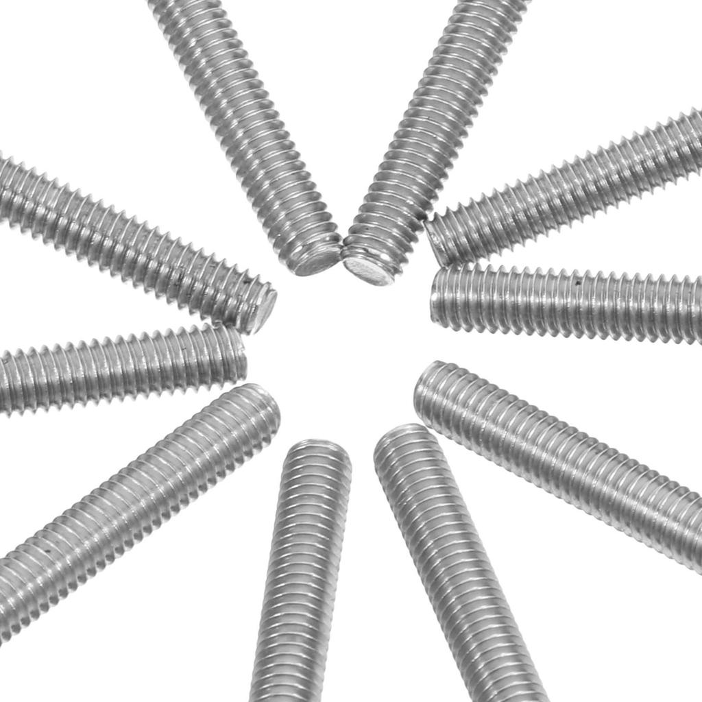 10Pcs Stainless Steel Round Head Knurled Thumb Screws M4x10mm Easy Tightening Mounting Screws for Machinery Monitor