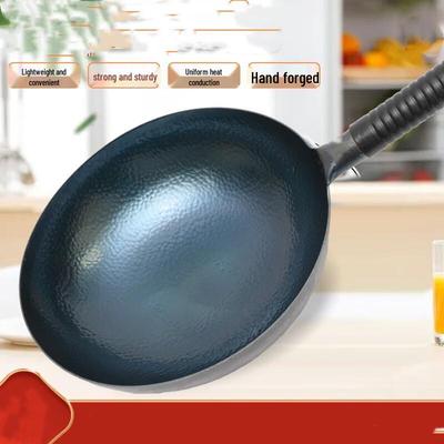 Deborun 30cm Handmade Forged Induction Wok