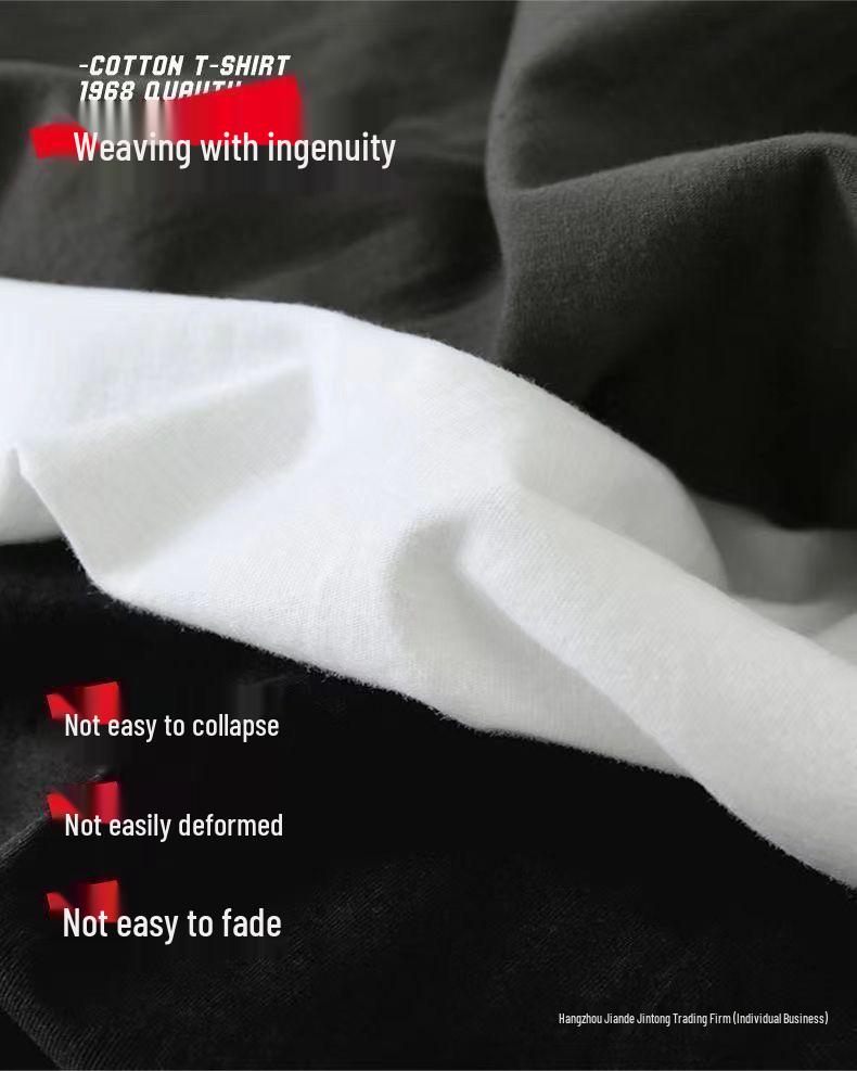 EYWY Men's Plus Size Thick White Hoodie with Velvet, Autumn/Winter Trendy American Style, Youth Round Neck Jacket