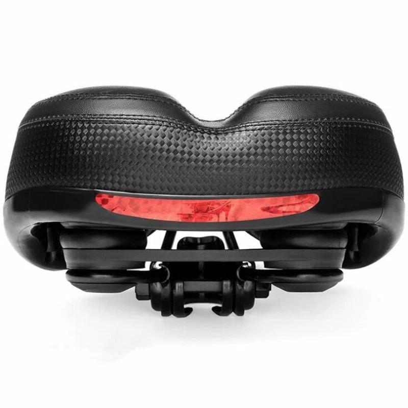 Comfortable Mountain Bike Saddle With Thick PU Cushion Off-Road Cycling Trail Riding