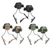 Tactical Headset Support Helmet Rail Suspension Adapter Fast Rail Mounts 161 Rotation Airsoft Paintball Headset Holder Bracket