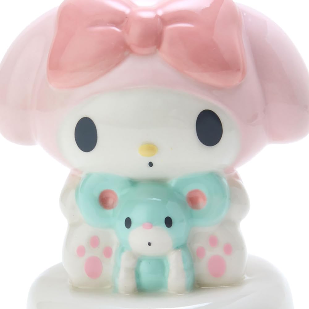 Sanrio My Melody Sparschwein, 12 x 9,5 x 9 cm, Stilvolle Artikel - Immer Sanrio - Charakter 117897 SANRIO