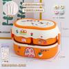 Portable Kawaii Lunch Box For Girls School Kids Plastic Picnic Bento Box Microwave Food Box With Compartments Storage Containers