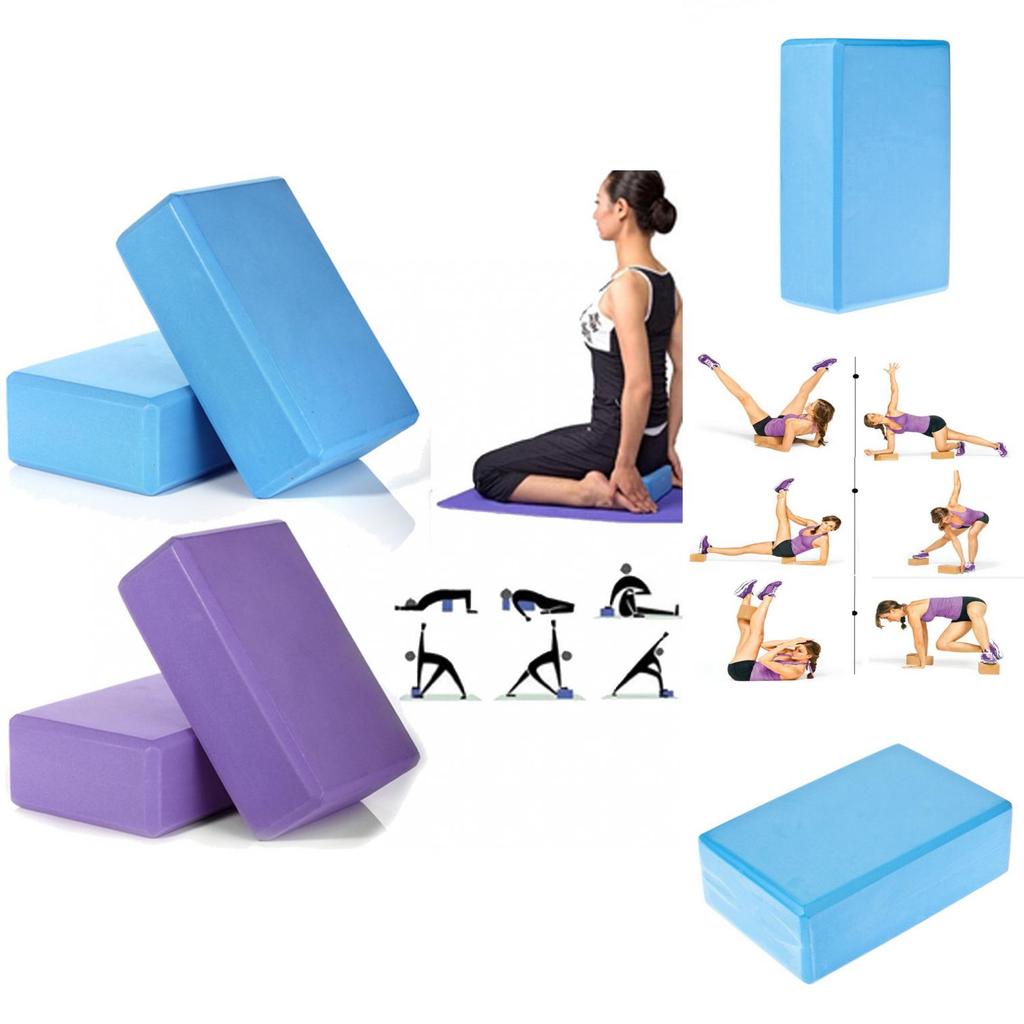 Blocco Yoga ad Alta Densità Antiscivolo Supporto Per Fitness a Casa e Stretching
