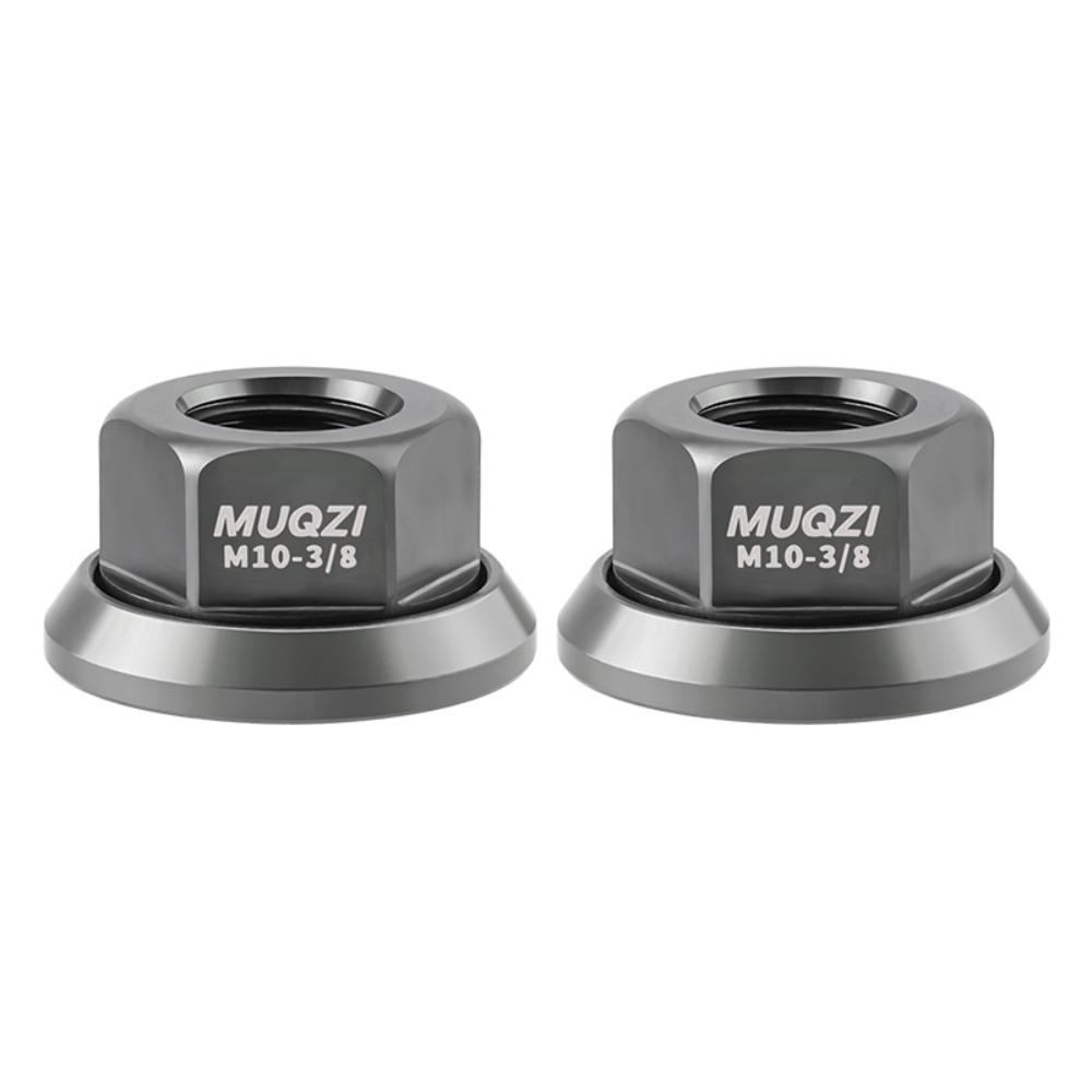 2pcs High Strength Rear Axle Screw Aluminum Zinc Zinc Alloy Bike Accessories Bicycle Hub Nut Cycling