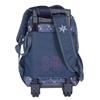 Sac à dos à roulettes - Stella Bianca - Western - Bleu - 35cm x 43cm x 16cm - Fille