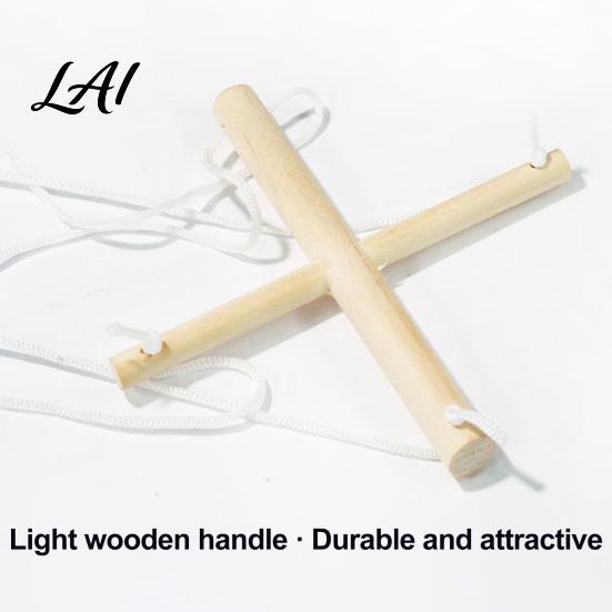 Marionette Puppet Wooden Clown Toy Vintage Pull String with Movable Limbs Limbs Handcrafted Classic Storytelling Theatre Toy for Kids