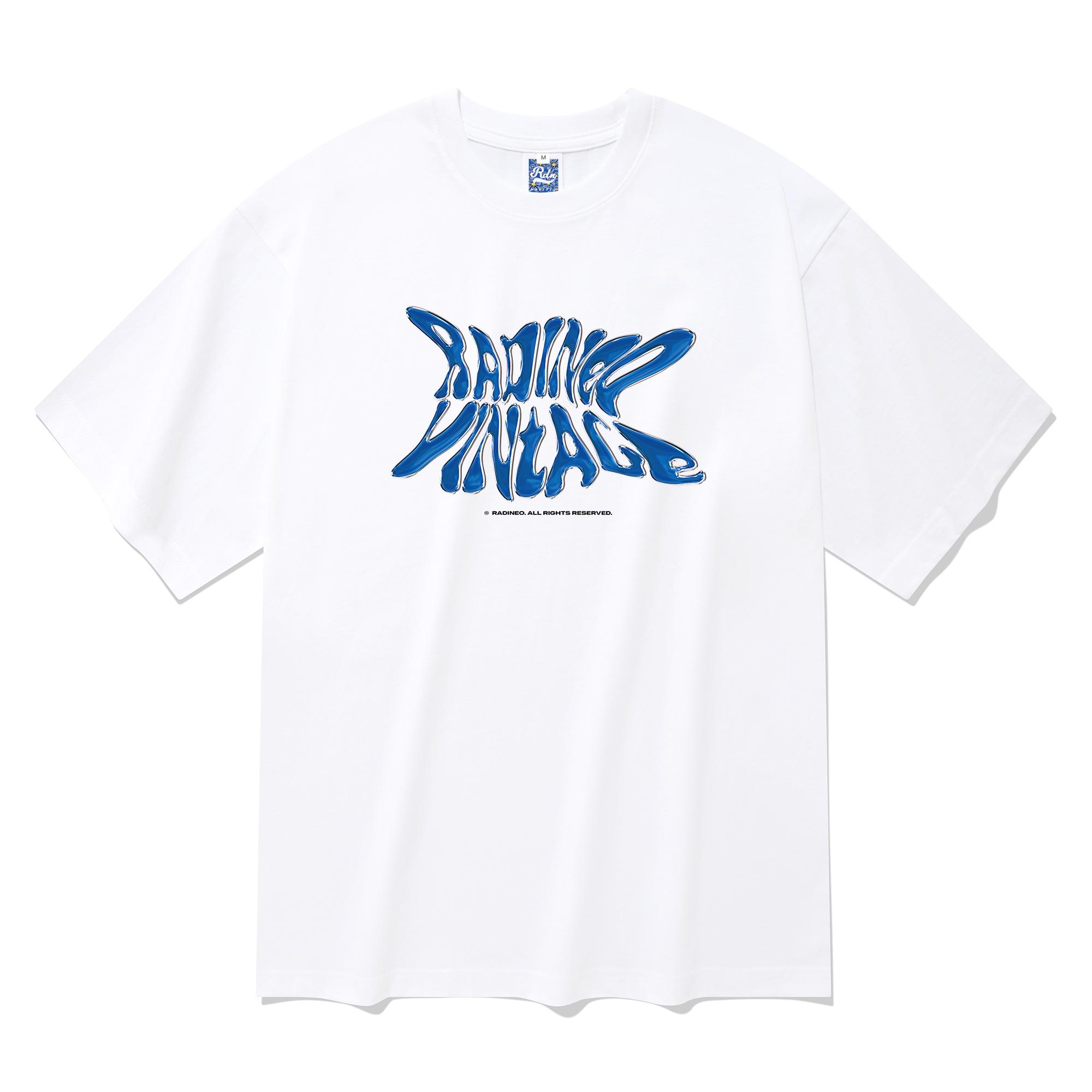 Radineo Retro Short Sleeve T-Shirt White L