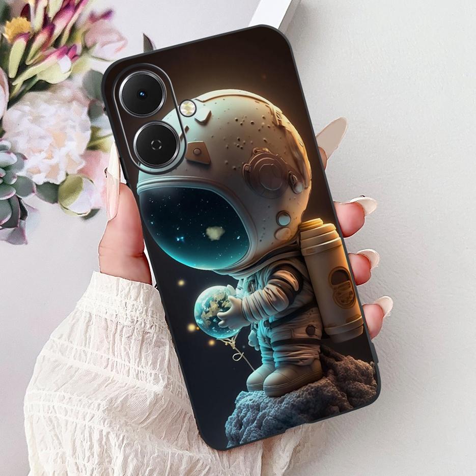 For Tecno Spark GO 2 Case LJ7 Popular Painted Cover 6.67'' Soft Silicone Phone Case For Tecno Spark Go2 SparkGo2 Back Cover Bags