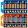 20/10x Magnetic Torx Hexagonal Drill Bit Set 25/50mm Hex Head Shank Screw Driver Screwdriver Bits Wrench Electric Drilling Tools