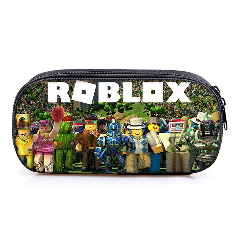 Colorful Roblox Pencil Case For Kids And Students With Multiple Compartments