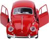 1PC 1/36 Scale Diecast Metal Pull Back Action Drives Car Forward Car Model Toy for Gift/Kids (RED)