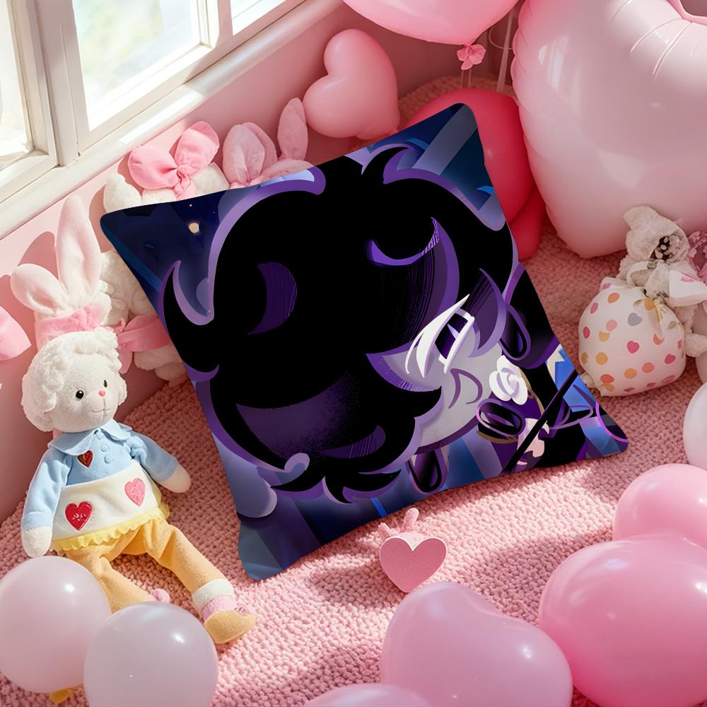 Hot Game C-Cookie Run Kingdom Cushion Cover Pattern Printed Pillowcase for Living Room Sofa Cushion Cover & Bedroom Decor