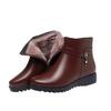 Popular snow boots women's 2025 winter new velvet warm short boots thick heel women's cotton shoes non-slip mother cotton boots
