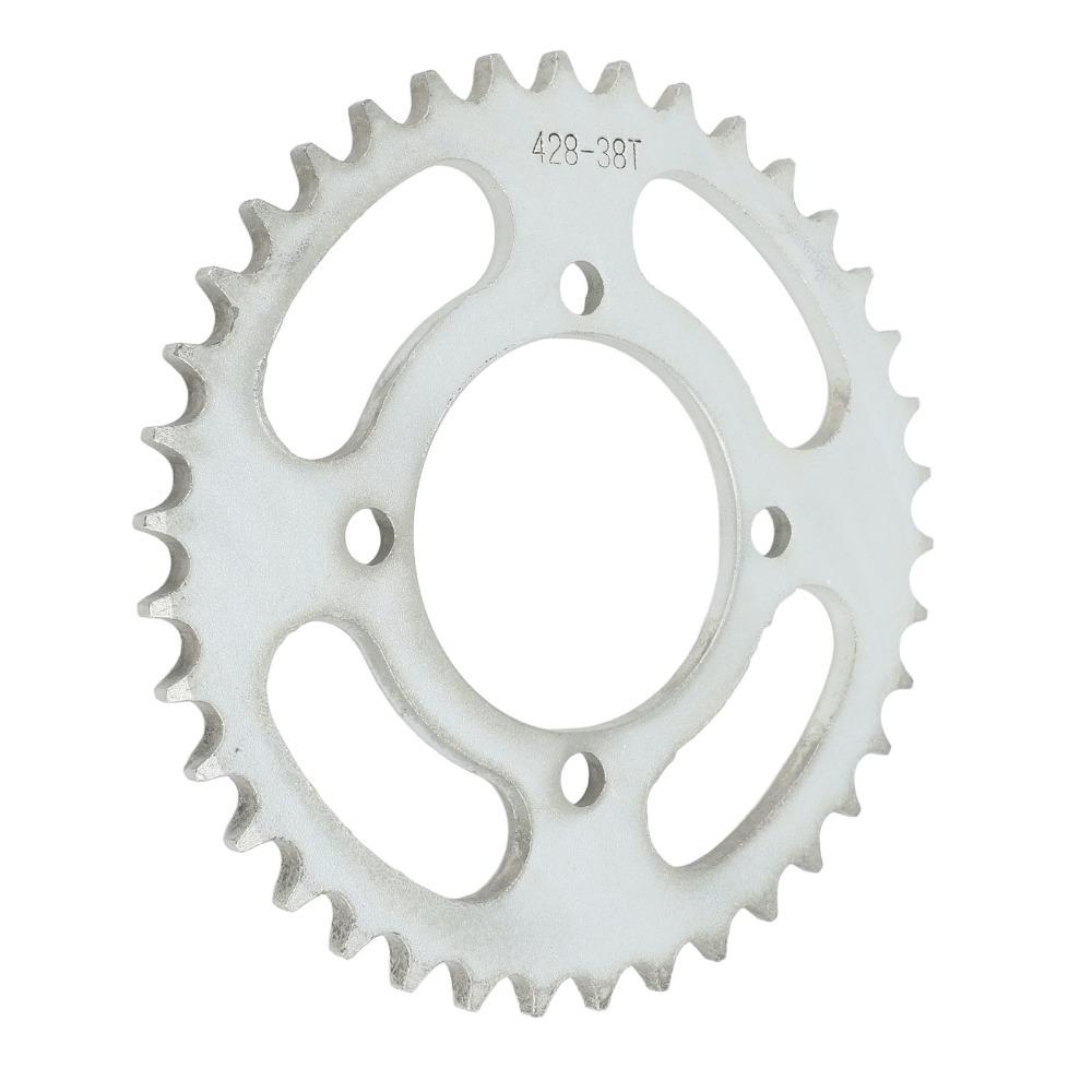 Inner 64mm Rear Chain Sprocket 428 38T Rear Drive Sprocket Durable Rear Sprocket Motorcycles