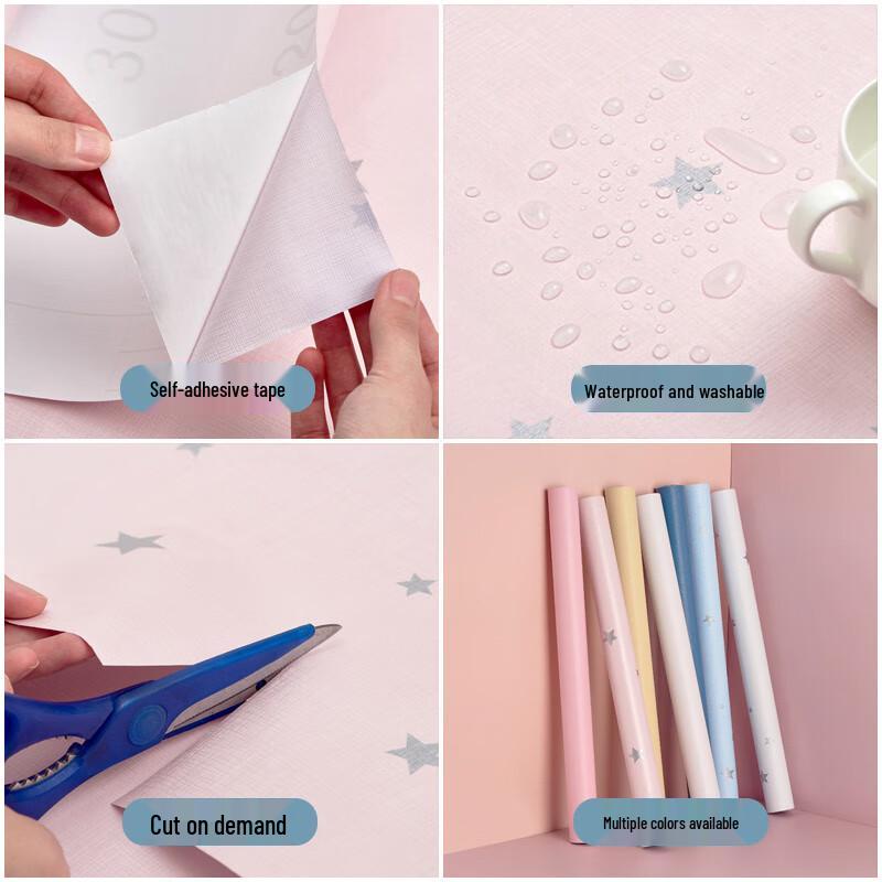 Oumai Self-Adhesive Waterproof Wallpaper