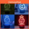 Led Wekity 3d Night Light Illusion Lamp 16 Colour Change Decor Lamp Kids Gifts