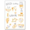 Bachelorette Party Temporary Tattoos Team Bride To Be Rose Gold Tattoo Stickers Bridesmaid Bridal Shower Hen Night Wedding Favor