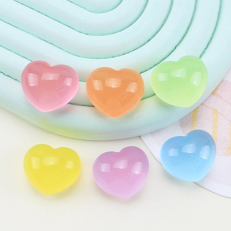 Leuchtender Stern Niedlicher DIY Cremekleber für Handyhüllen & Haarnadel Schmuck Resin-Accessoires