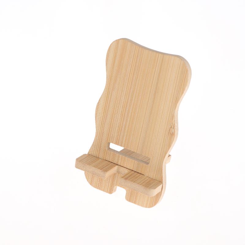 Wooden Desktop Phone Holder Desktop Lazy Mobile Phone Stand Tablet Stand Universal Multi-Functional Wooden Stand