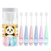 HAONIU Children's Soft Bristle Toothbrush 3-Pack Bundle