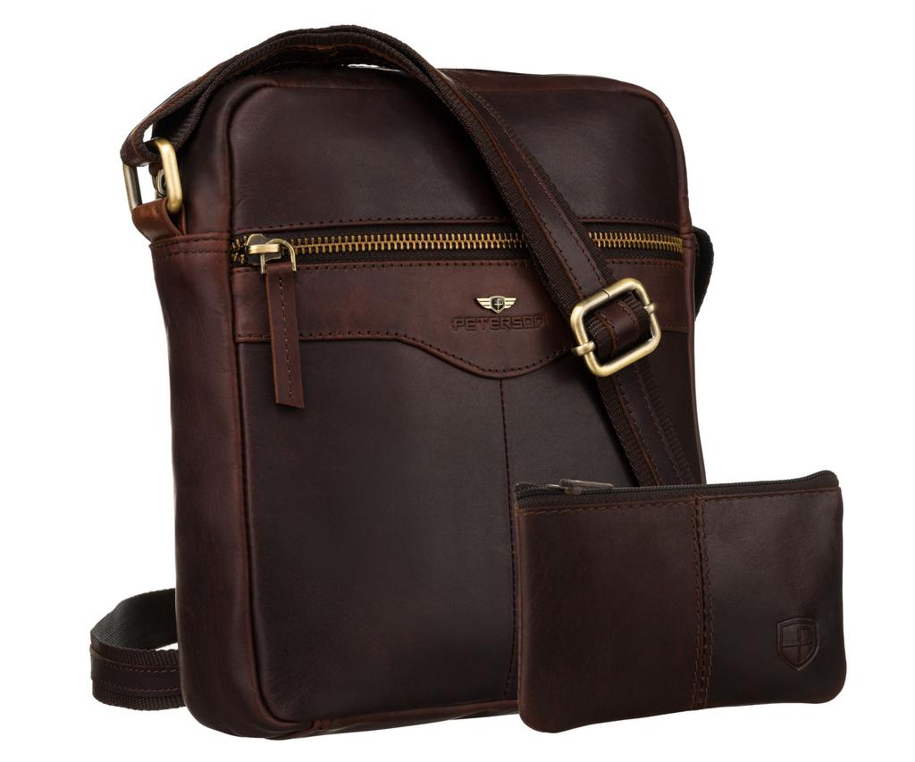 Ptn 711E-Opu-6842 Brown Leather Bag