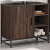 Bathroom Vanity Cabinet Brown Oak Effect 65 X 33 X 60 Cm