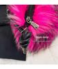 Chic Furry Crossbody Bag: Plush Autumn/Winter Handbag